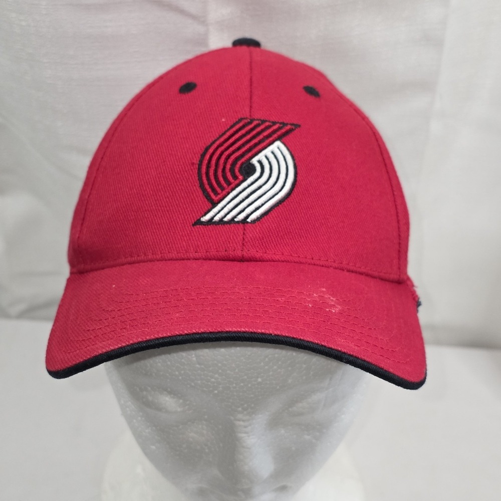 PORTLAND TRAILBLAZERS Kids Hat Red Adjustable Cap One Size Fan‎ Favorite NBA